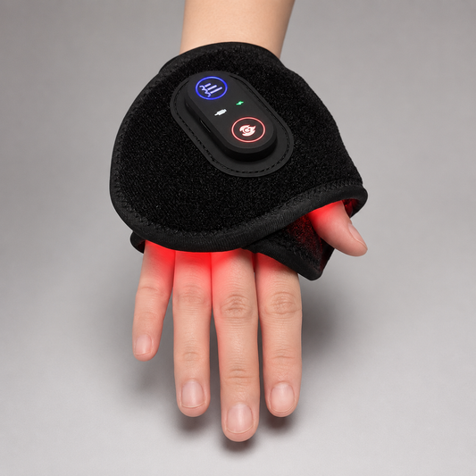 Wireless Red and Infrared Light Therapy Wrist Brace